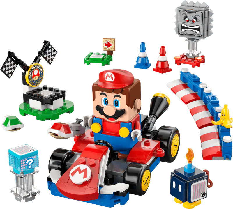 LEGO Mario Kart, Mario interactif et kart